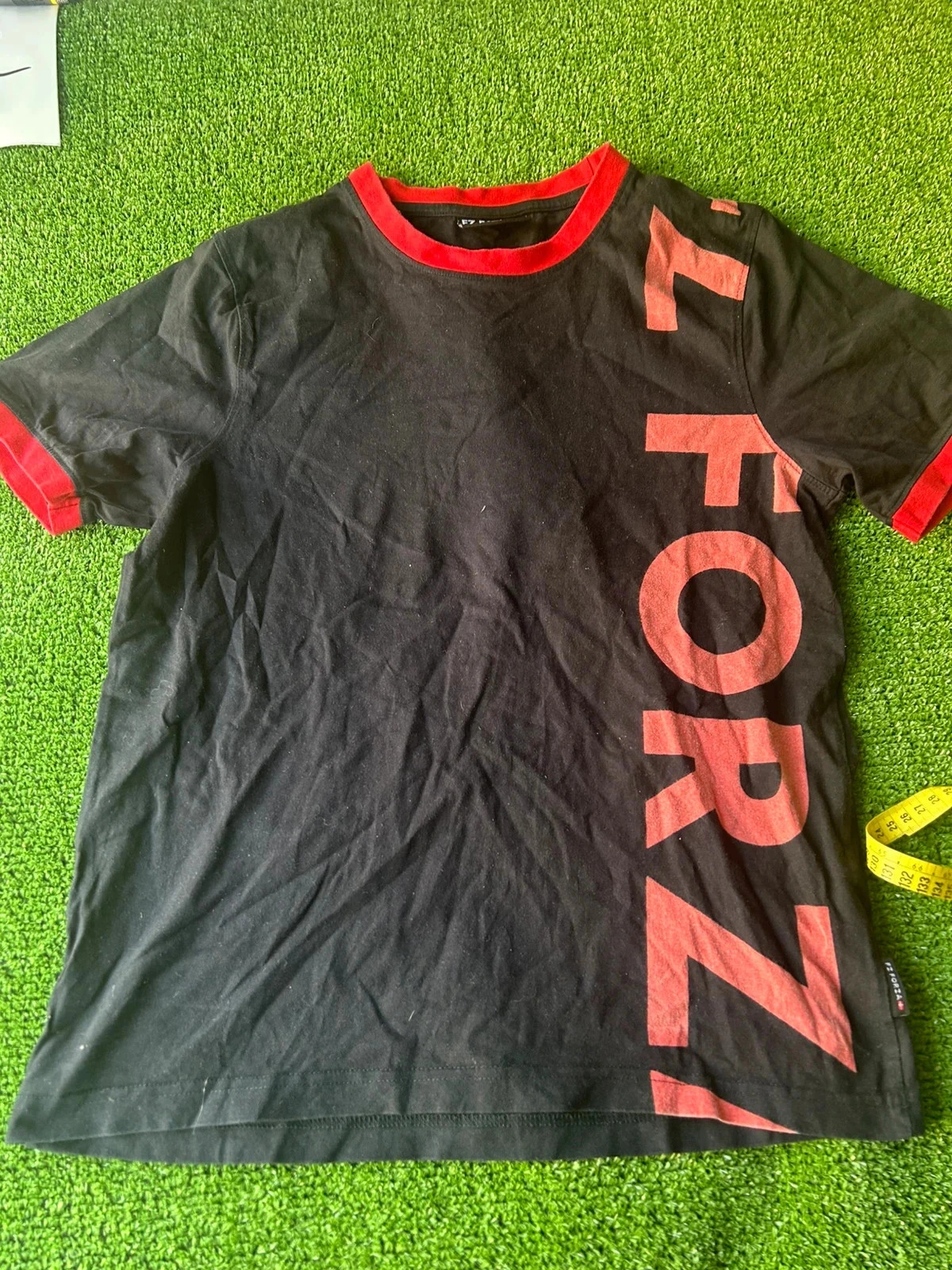 Black t-shirt with red patterns FZ Forza – photo 2